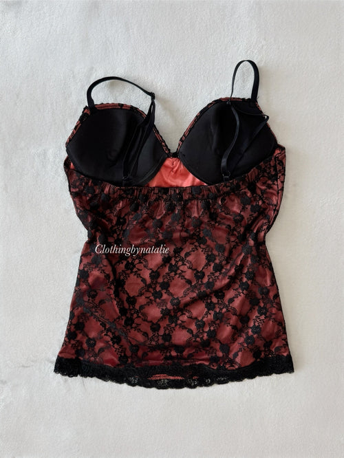 Japanese Black Orange Cami (XS)