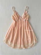 Fairy Orange Mesh Babydoll size S/M
