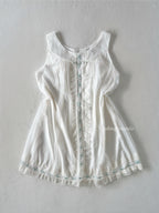 Soft White Chiffon Babydoll size S/M