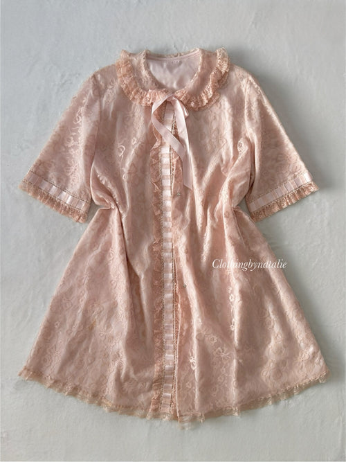 Odette Barsa Coquette Peignoir Robe Set size S/M