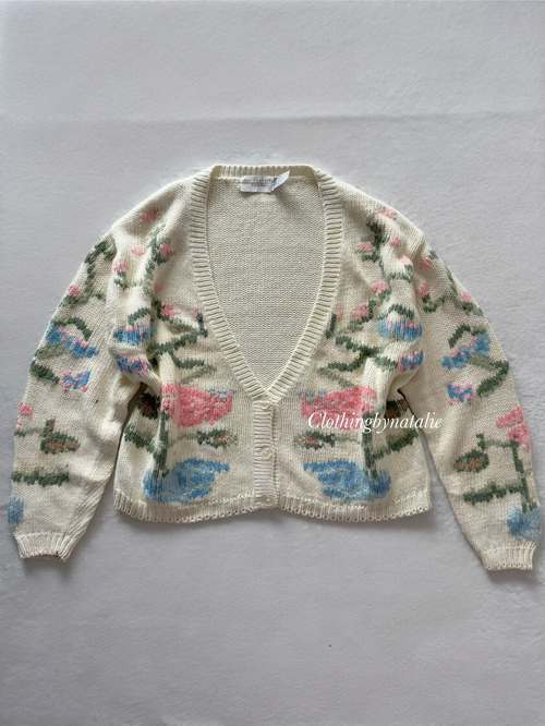 Vintage Van Heusen Cardigan Size L