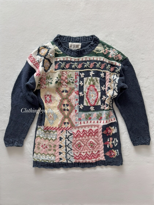Vintage De Rotchild Sweater Size S/M