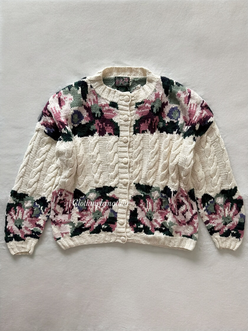 Vintage Paris Sport Club Cardigan Size M/L