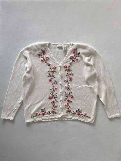 Vintage Yarnworks Knit Jumper Size L