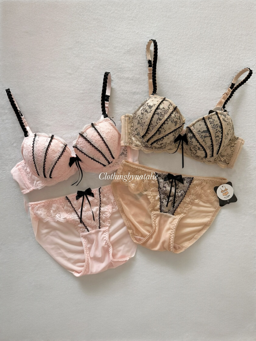 Pink Sea Shell Lingerie Set Size 75A