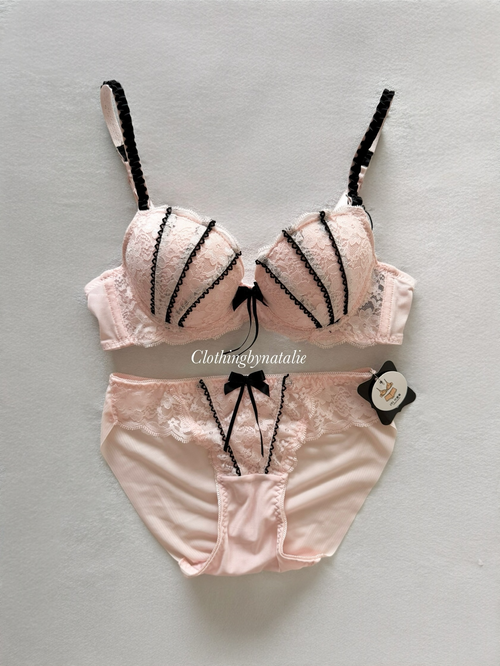 Pink Sea Shell Lingerie Set Size 75A
