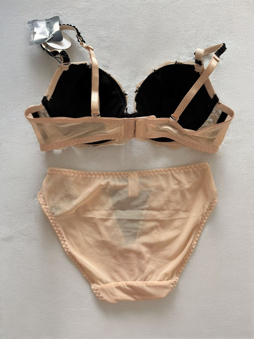 Coffee Sea Shell Lingerie Set Size 75B