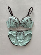 Japanese Mint Lingerie Set Size 75C