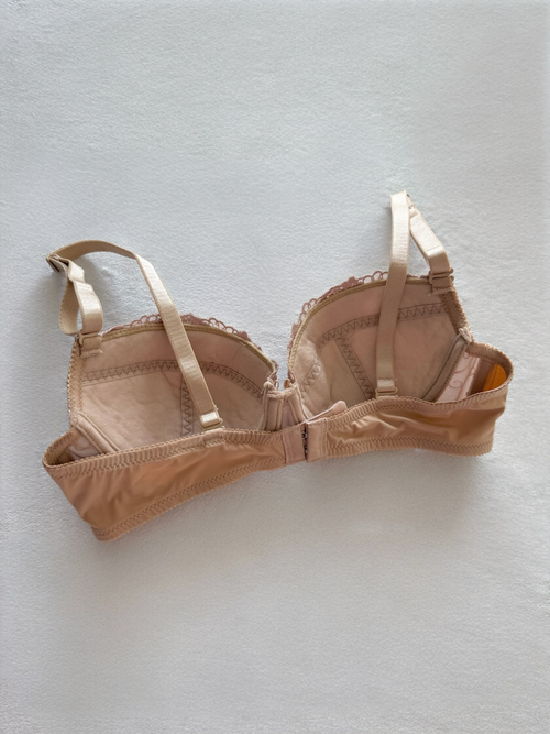 Japanese Brown Lace Bra Size 75B