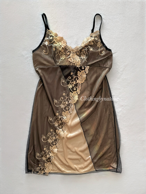 Fairy Y2K Golden Mini Slip Size S