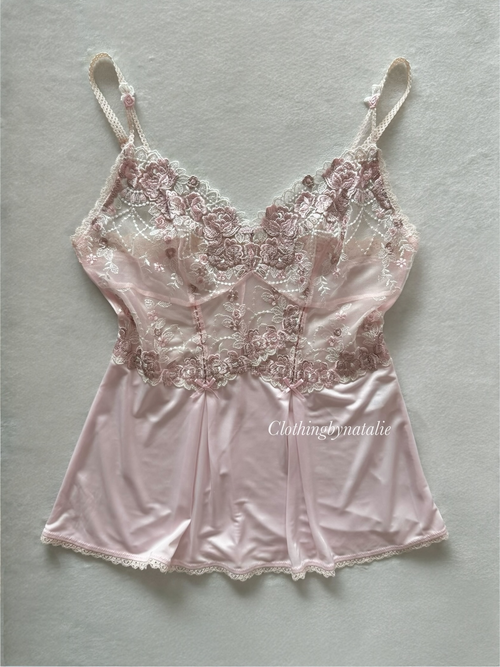 Triumph Embroidery Nylon Cami Size S