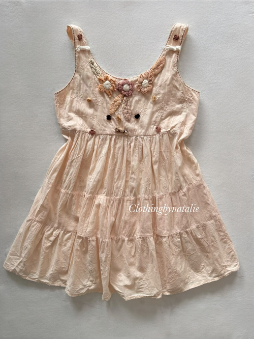 Coquette Orange Cotton Babydoll size S
