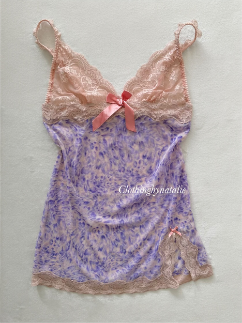 Fairy Purple Mesh Slip Size S