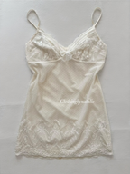 White Fairy Mesh Slip Size S