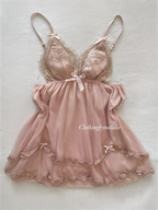 Fairy Pink Mesh Babydoll Size S/M