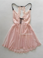 Fairy Pink Mesh Babydoll Size M