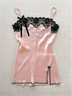 Victoria’s Secret Pink Satin Mini Dress Size S