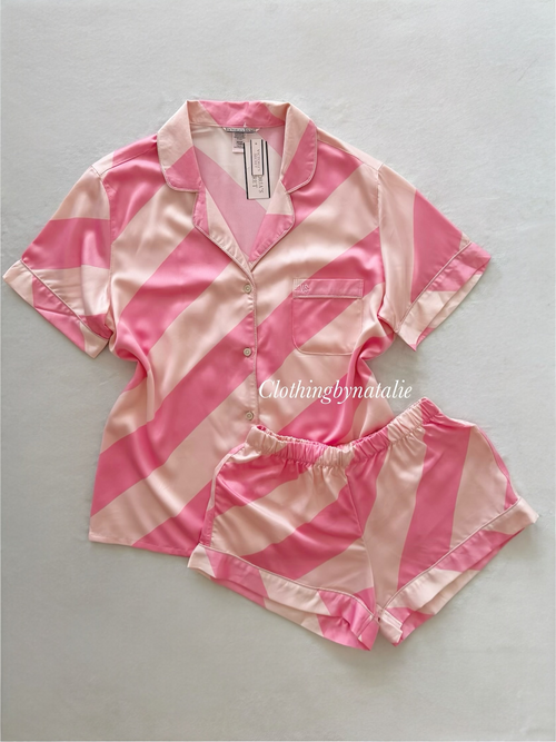 Victoria’s Secret Satin Pyjama Set Size S/small M