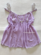 Victoria’s Secret Purple Chiffon Babydoll Size M