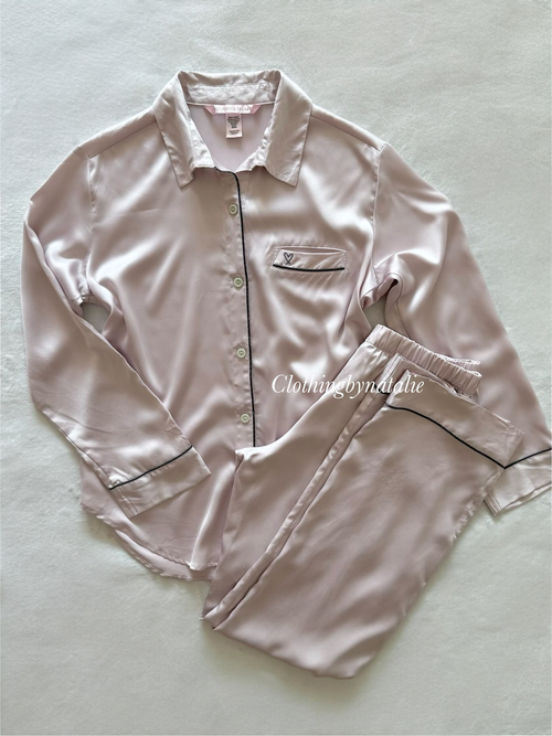 Victoria’s Secret Purple Satin Pyjama size XS
