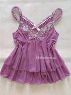 Fairy Lila Mesh Babydoll Size M