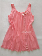 Shadowline Pink Nylon Nightgown size M/small L