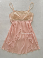 Fairy Orange Chiffon Babydoll size M