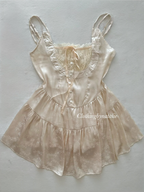 Brocade Satin Babydoll size M