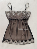 Black Nylon Cami size S/small M