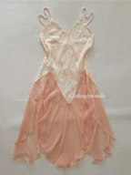 Fairy Orange Brocade Slip Size S/small M