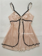 Fairy Peach Mesh Babydoll size M/small L