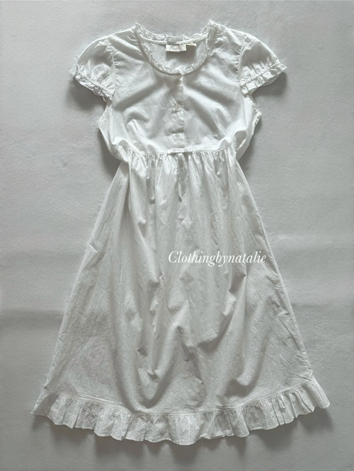 Victoria’s Queen White Cotton Babydoll size S/small M