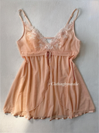 Coquette Orange Mesh Babydoll size M