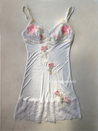 Nylon White Nightgown size XS/S