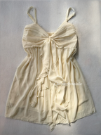 Coquette Cream Chiffon Babydoll size M