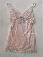 Nude Pink Lace Slip size S
