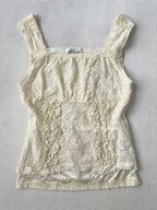 White Lace Cami Size S