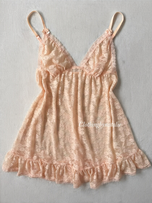 Orange Lace Mini Dress size S
