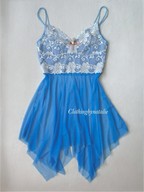 Ocean Blue Mesh Slip size S